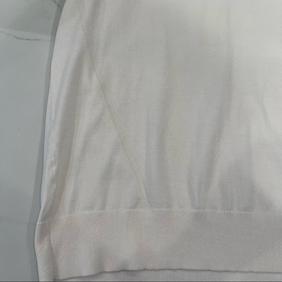 NWT Banana Republic cream cotton sleeveless top - Picture 13 of 16